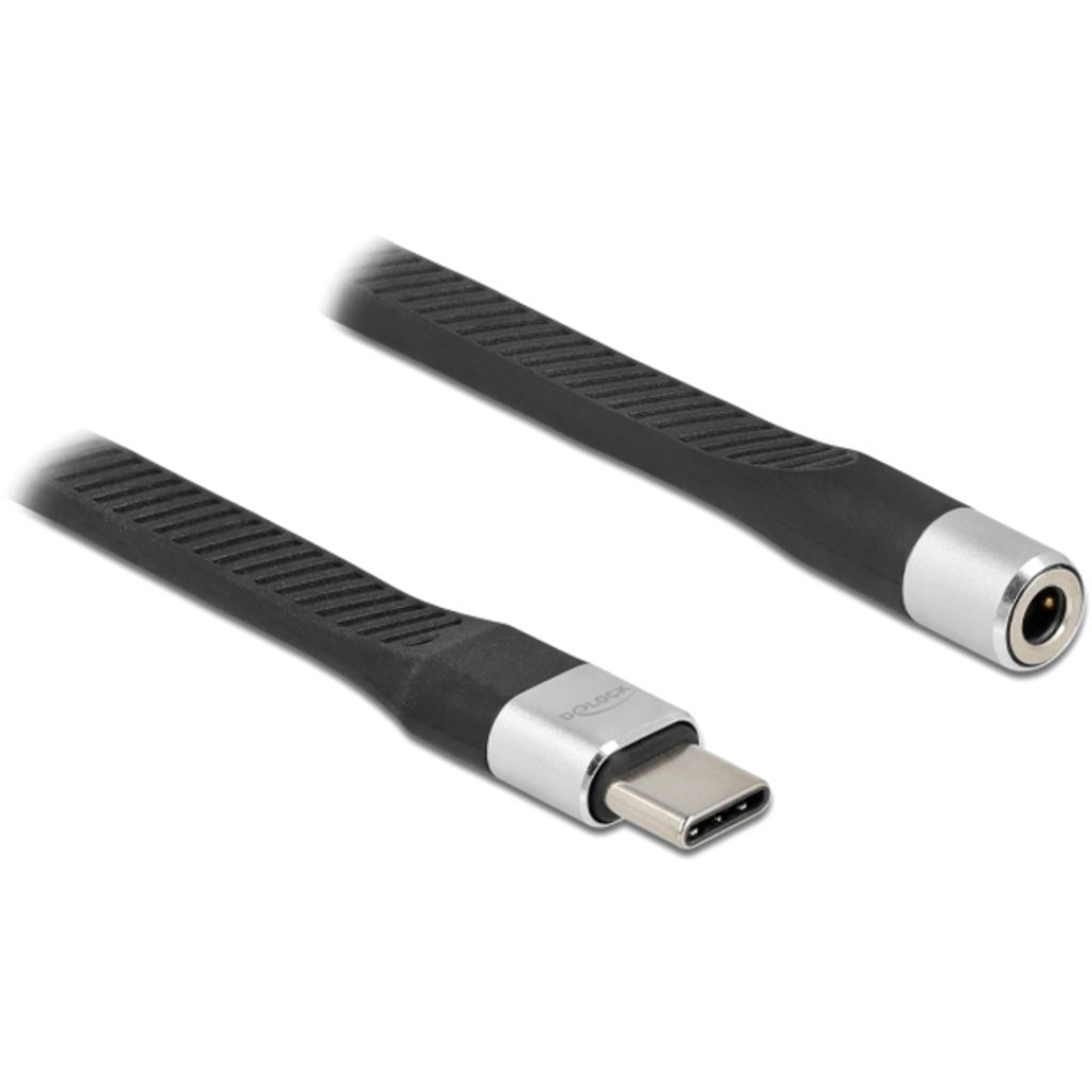 FPC Flachbandkabel USB C auf Klinkenbuchse 3,5mm 10cm Audio-Adapter