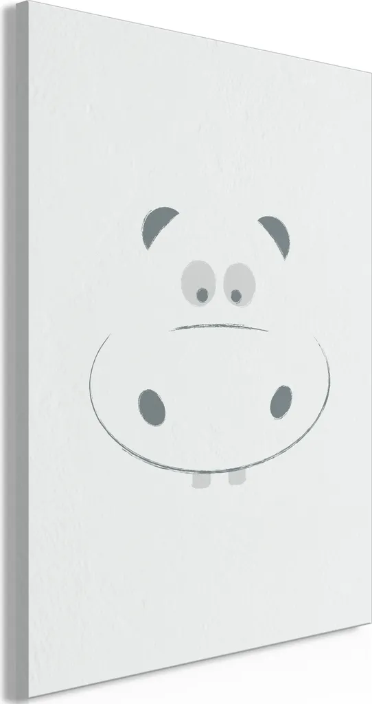 Quadro in tessuto non tessuto - Happy Hippie (1 parte) verticale 80x120 cm Per bambini g-A-0319-b-a