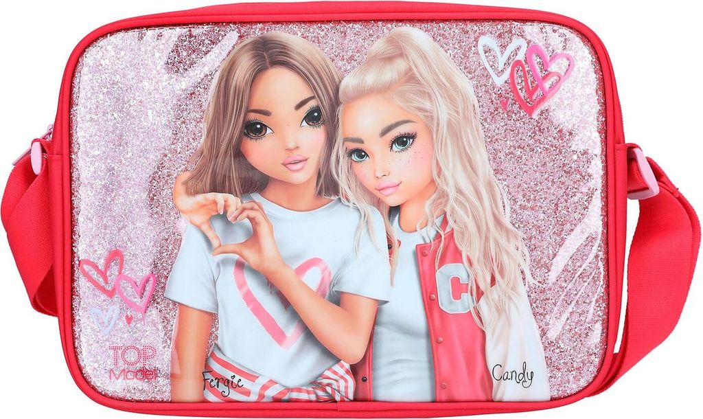 Depesche 12235 TOPModel One Love-Umhaengetasche in Rosa und Produktbild 