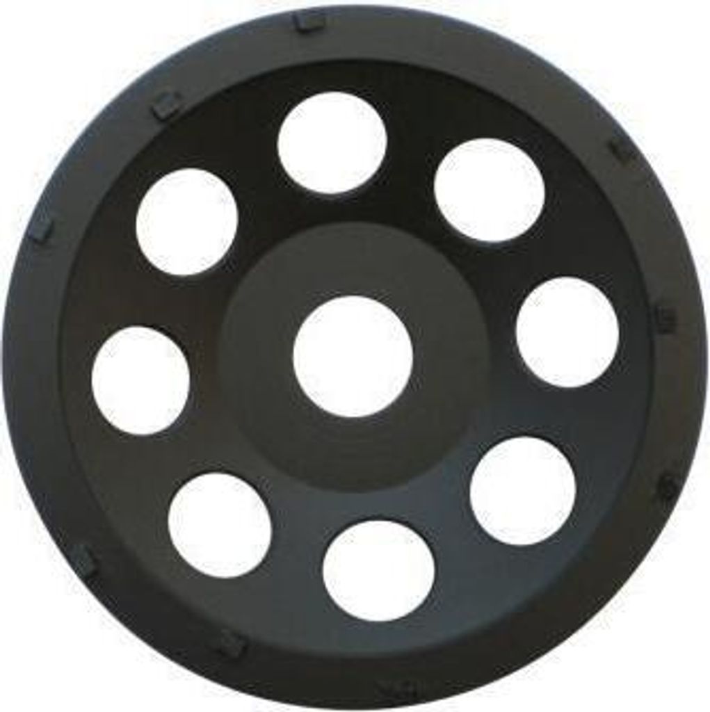 Topfschleifer SPS 125mm PKD Bohrung 22,2mm für Beton Estrich Fliesenkleber
