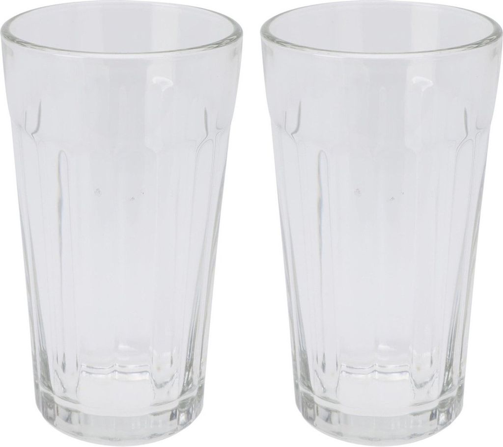 Excellent Houseware Longdrinkglaser - 2x - 350 ml - Trinkglaser