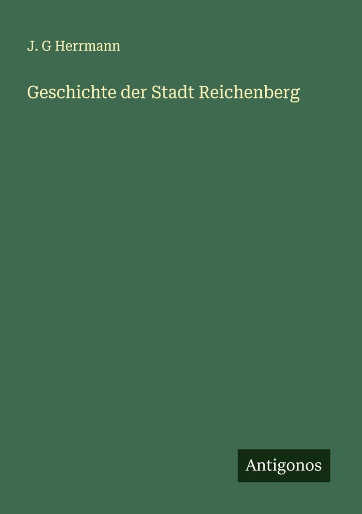 Geschichte der Stadt Reichenberg