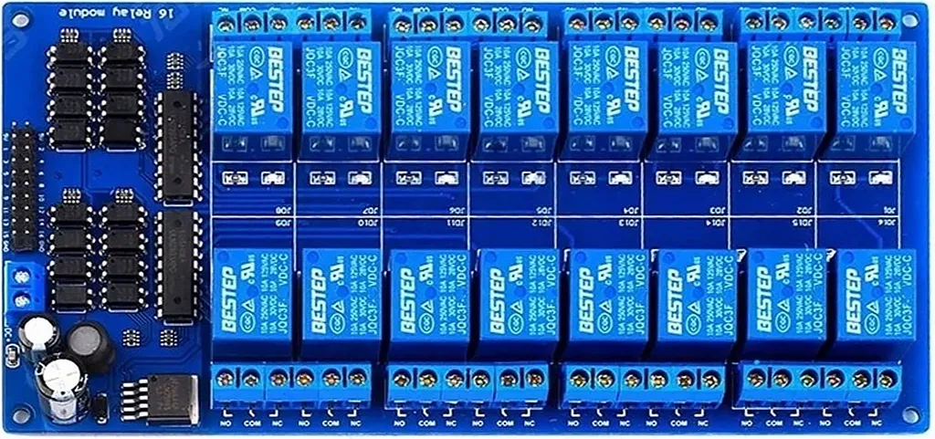 Rosfix Modulo Relè Arduino a 16 Canali e 24 V