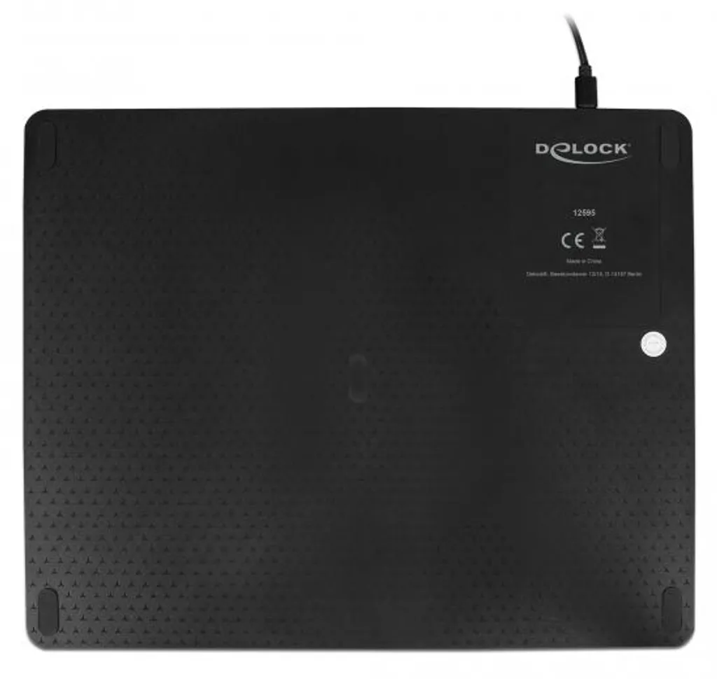 Tapis de souris charge sans fil rapide avec surface micro-texturée
