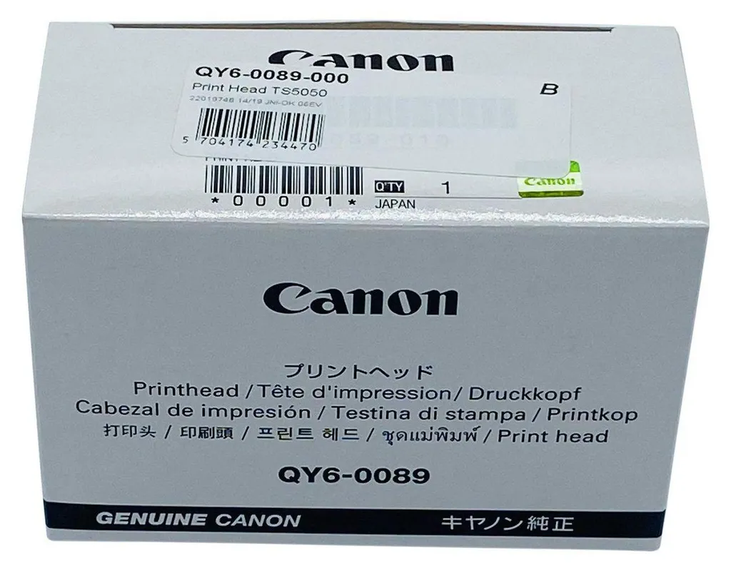 Tête d'impression Canon QY6-0089 pour imprimante Pixma TS5050 originale