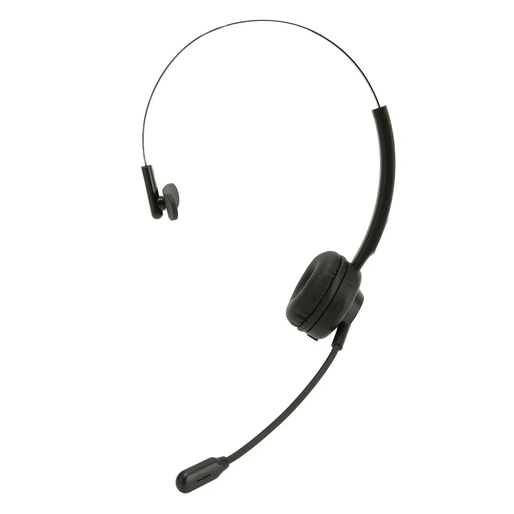 Casque Bluetooth monaural avec micro rotatif et base de charge sans fil