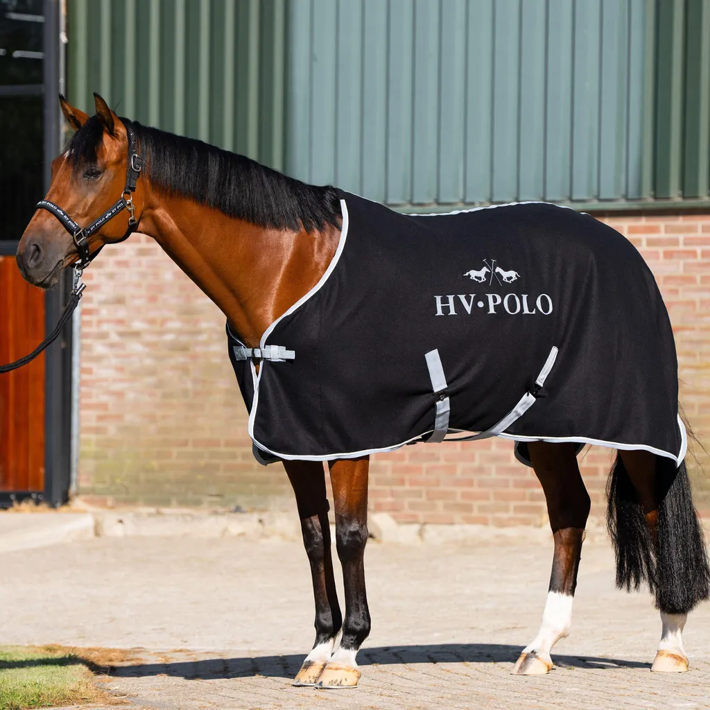 HV Polo coperta in pile HVPSasha tappeto felpato nero, dimensioni: 155cm