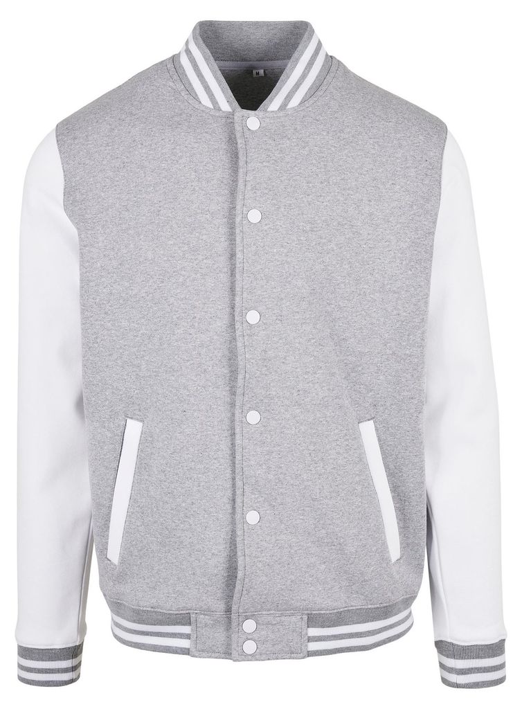 Build Your Brand - "Basic" Varsity-Jacke (US-College-Stil) Produktbild 