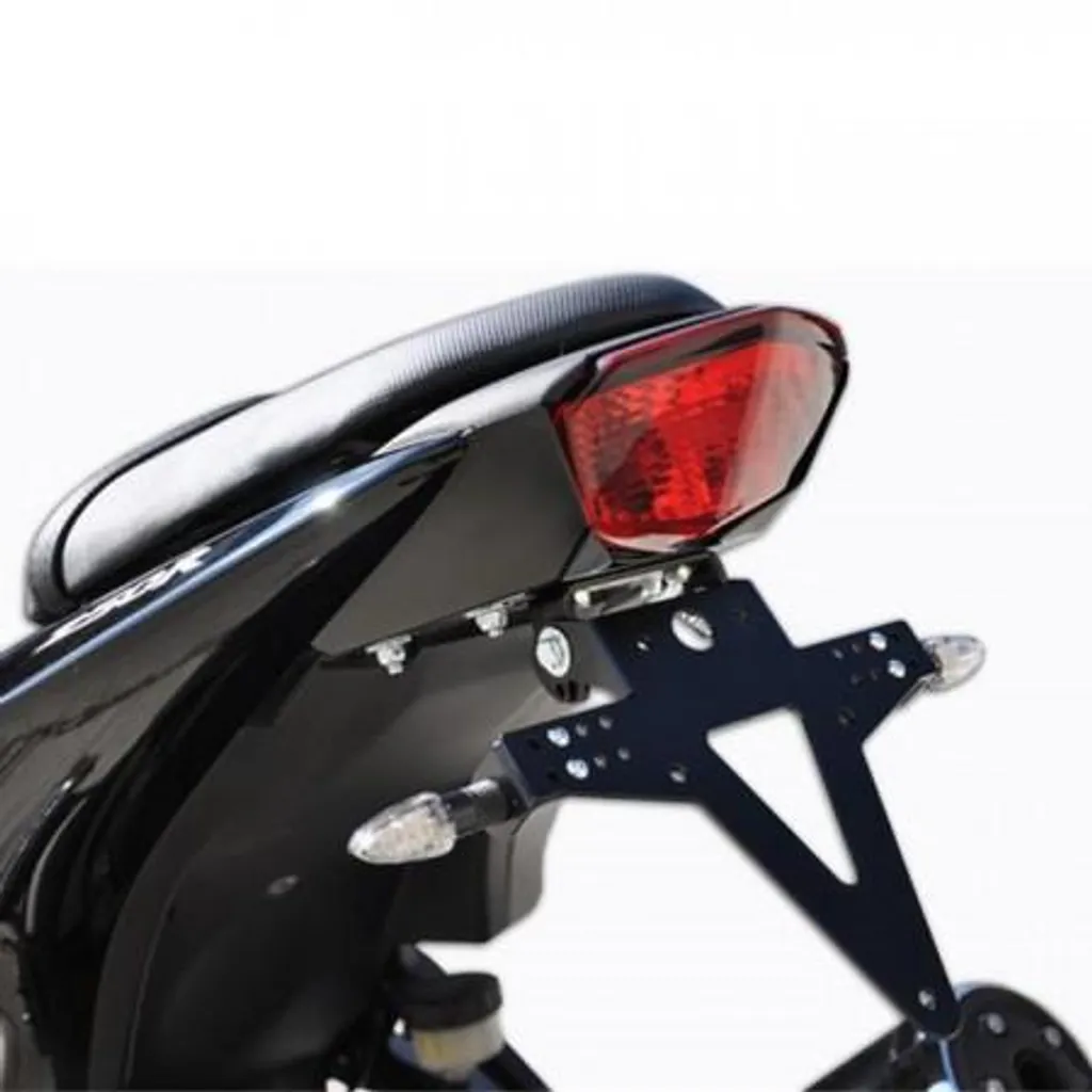 Support de plaque d'immatriculation Kawasaki ZX250R 08-12 pour un look épuré