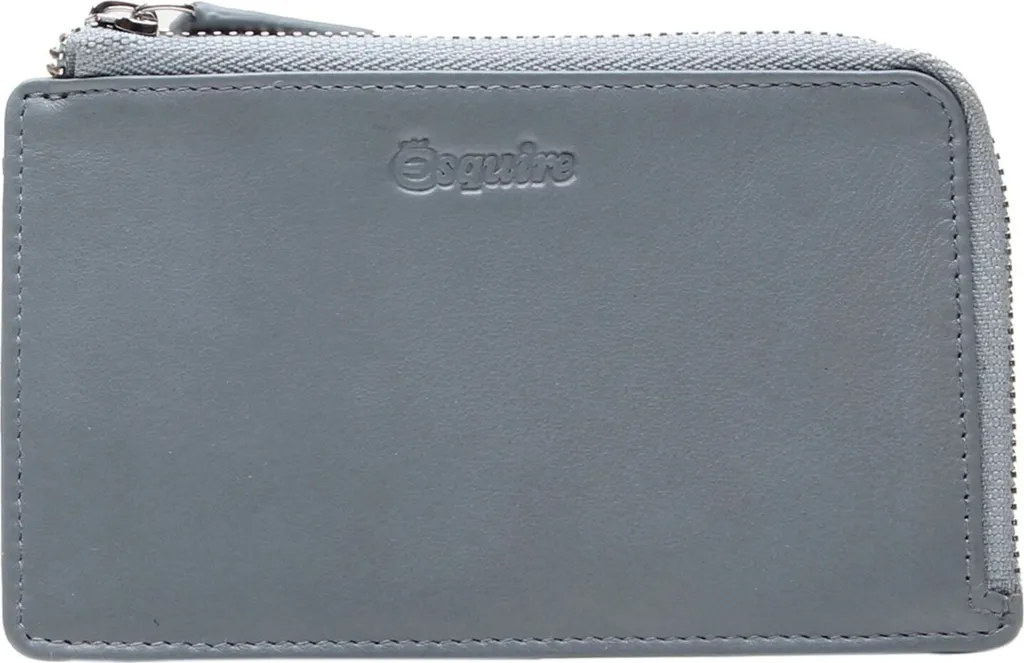 Esquire Pelle portacarte Viktoria 62 Wallet Grey grigio cadetto
