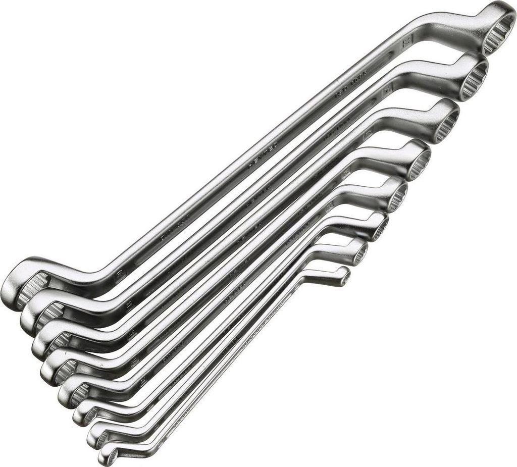 K-50805-8-M Doppelringschlüssel, tief gekröpft