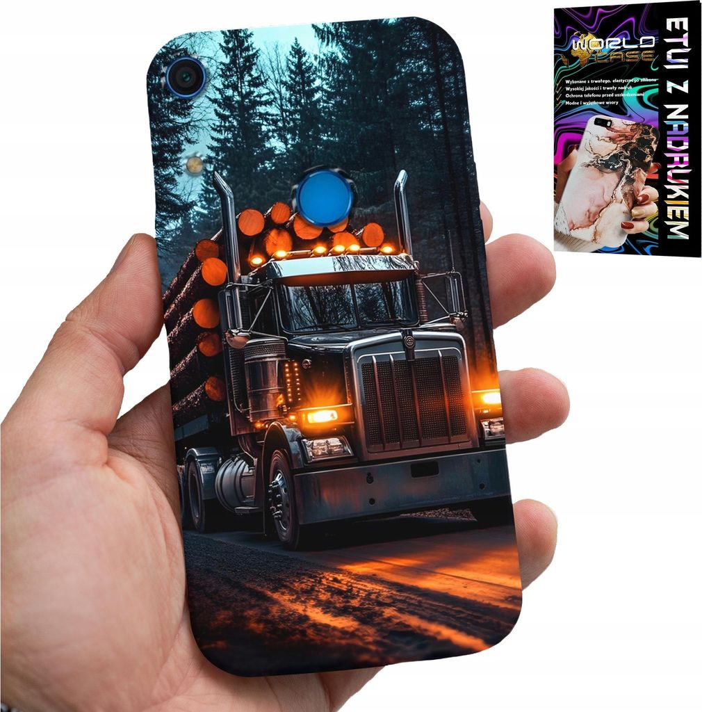 Fall Für Huawei Y6S - Tir Lkw Zurück Fall Fall
