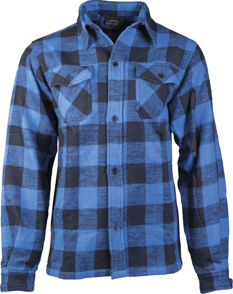 Holzfällerhemden blau kariert L Produktbild 