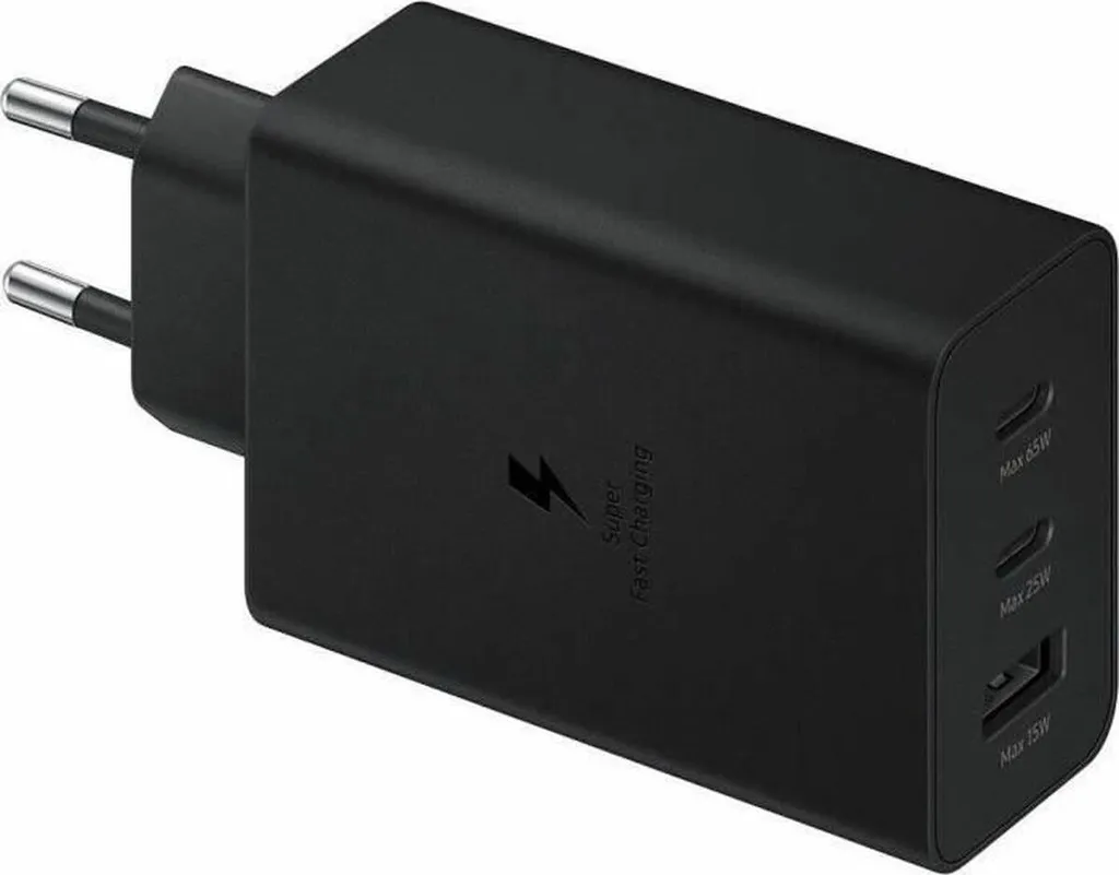 Chargeur de Voyage Samsung EP-T6530 65W pour Galaxy, Tablette et Laptop