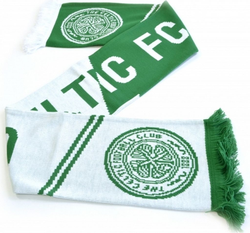Oficiální žakárová šála Celtic FC Vertigo BS1327 (jedna Obrázek produktu 