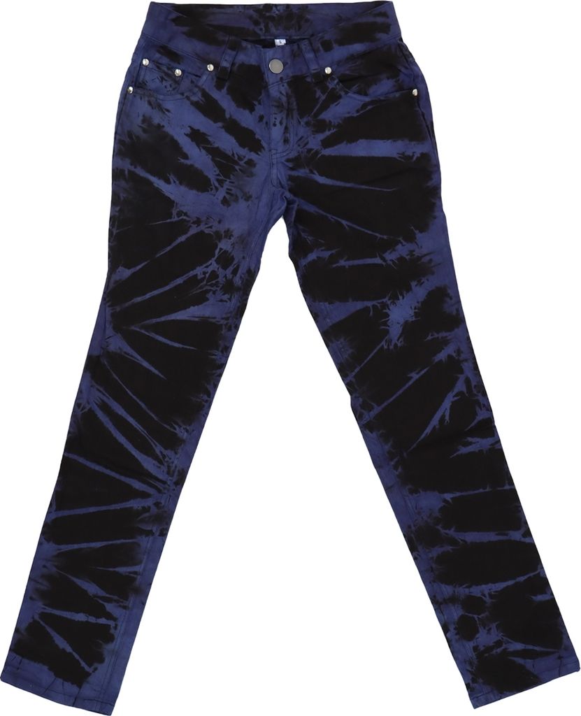 Rock Rag - Bleach, Frauenhose Dunkelviolett im Slim-Fit-Style