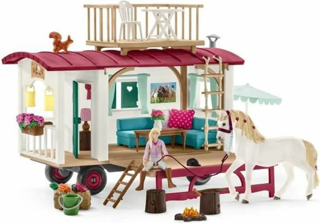 Schleich Horse Club 42415 La Caravane pour les réunions secrètes
