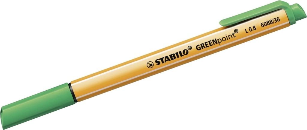 Faserschreiber GreenPoint sortiert VE=5x4 Stück