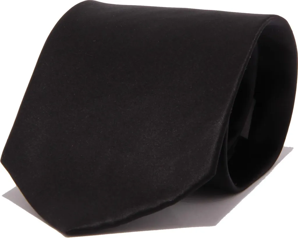 8626W cravatta uomo MESSORI silk black tie men