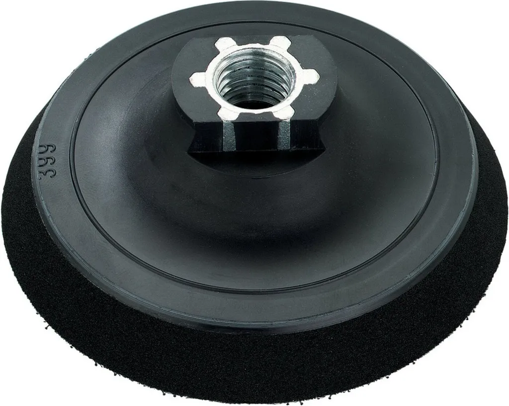 Plateau de support 123 mm M14 Metabo idéal pour le polissage de carrosserie