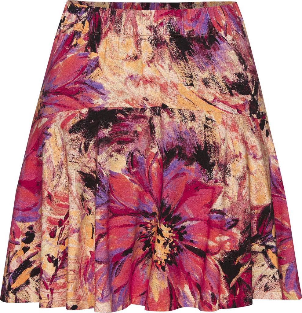 LASCANA Hosenrock pink bedruckt Größe 46