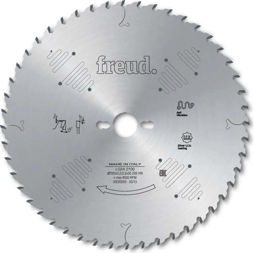 Lame de scie pour débit de contreplaqué et bois Freud Ø300mm Al30mm