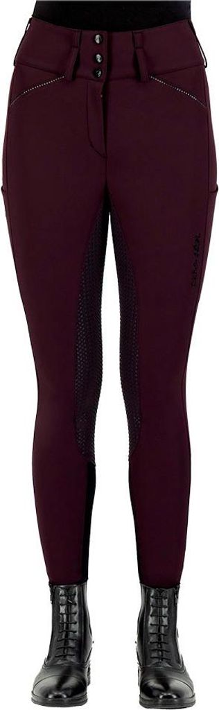 Euro Star Aurelia Diamond Full Grip Reithose Für Damen Lila 40 Damen Lila 40