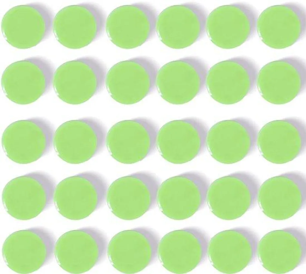 Aimants de bureau magnétiques puissants coloris vert pastel - Pack luxe