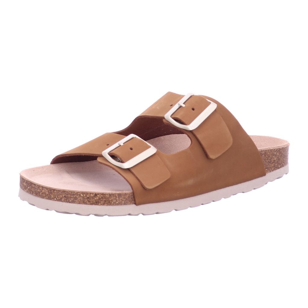 Natural Sense Pantolette Hausschuh Damen caffeebraun 41