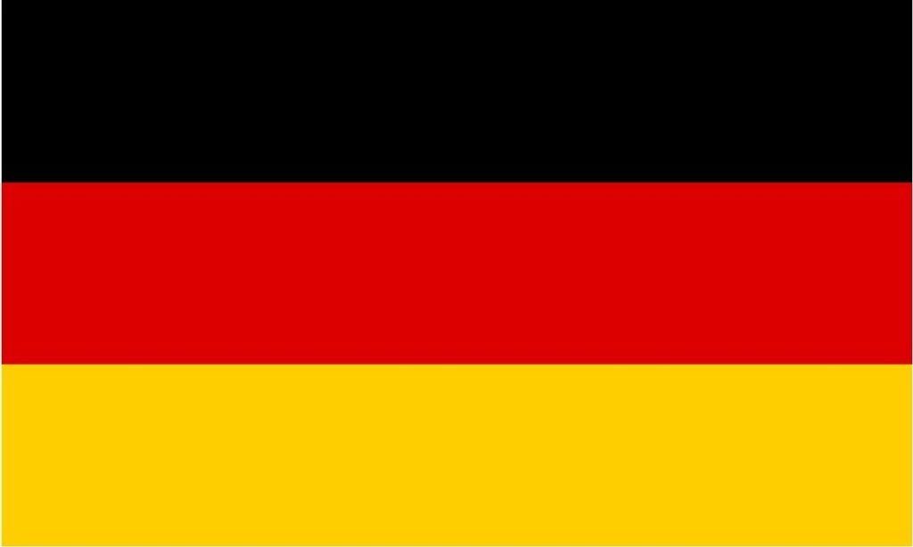 Deutschland Fahne - ca. 90 x 150cm Produktbild 