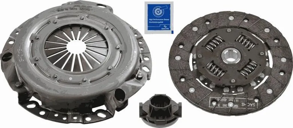 Kit d'embrayage SACHS 3000 950 085 pour Renault Megane et Dacia Logan