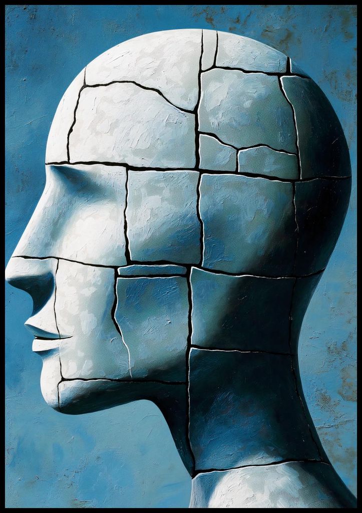 Plakat 70x100cm Festplatten-Defragmentierung