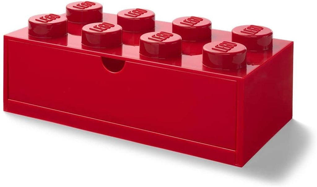 LEGO 40211730 LEGO DESK DRAWER 8, 1 cassetto, rosso Immagine del prodotto 