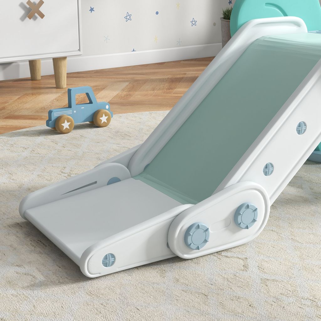 Toboggan Pliable Pour Enfants AIYAPLAY - Intérieur Extérieur 1,5-3 Ans, 120x53x53 Cm