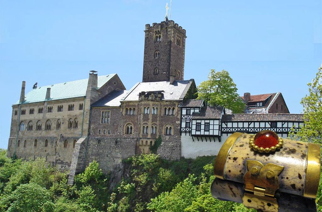 Jochen Schweizer Schatzsuche um die Wartburg für 2 (3 Tage); Erlebnis verschenken oder selbst erleben; Gutschein gültig für 2 Personen Kinder u...