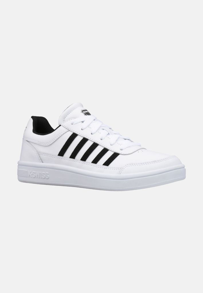 K-Swiss Damen Sneaker Court Chasseur 96042-102-M Weiß Schwarz, Schuhgröße:37 EU