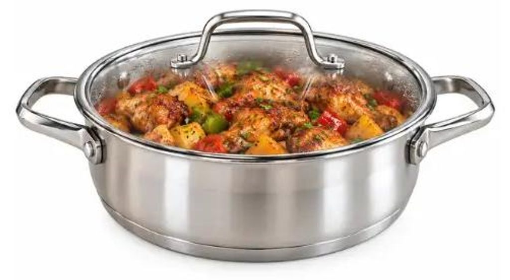 Bavary Sauteuse 24 cm avec couvercle en verre Image du produit 