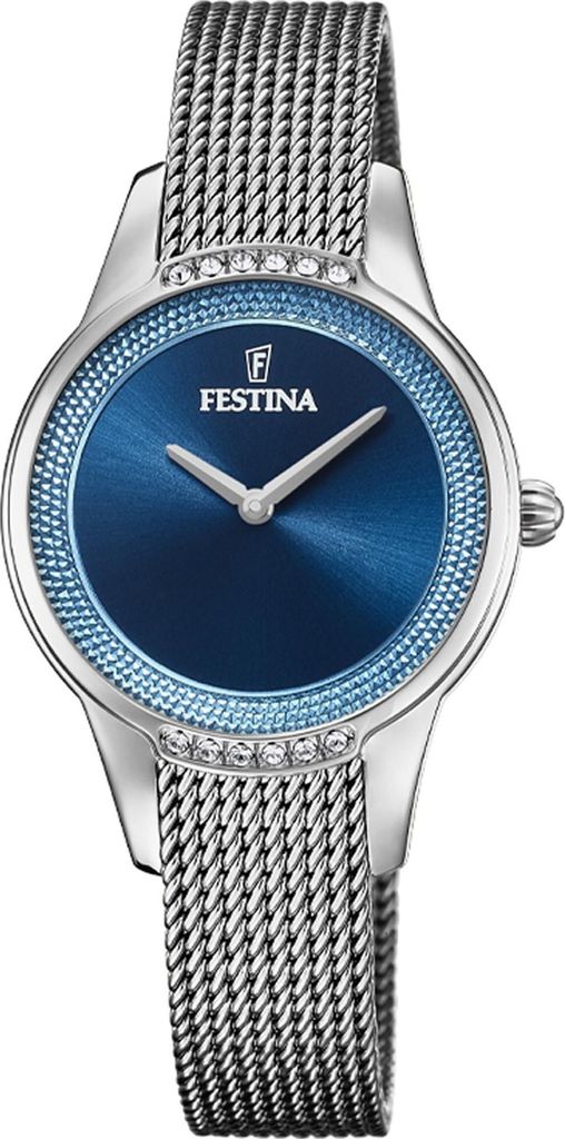 Festina F20494-2 silberne Damenuhr