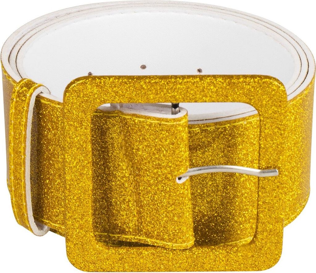 goldener glitzerguertel (120x5,5cm)