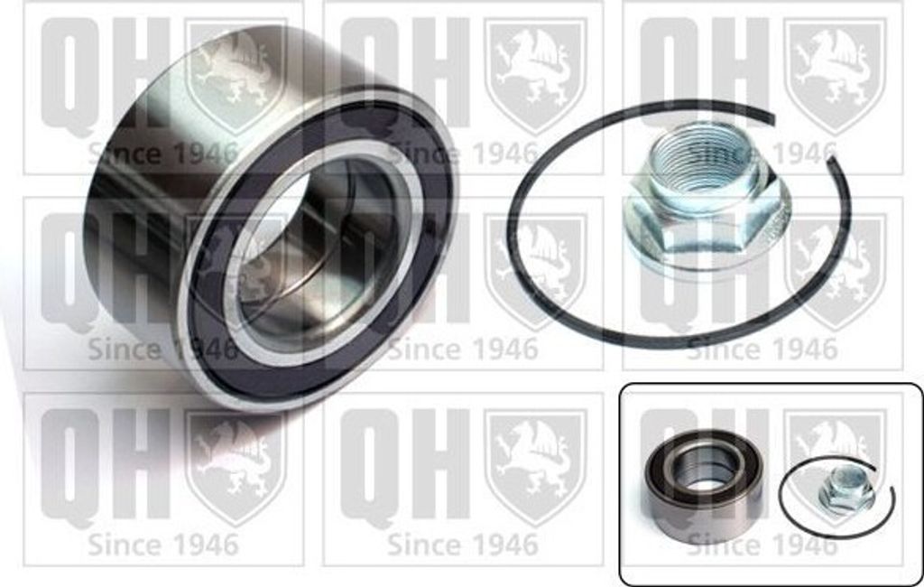 QUINTON HAZELL Radlagersatz für FORD Fiesta Mk5 Schrägheck (JH1, JD1, JH3, JD3) 82,5mm The Original QWB1294