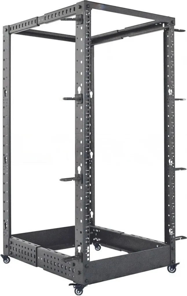 Baie de Brassage Ouverte 32U Wp Rack Structure Acier 4-Post pour Serveur
