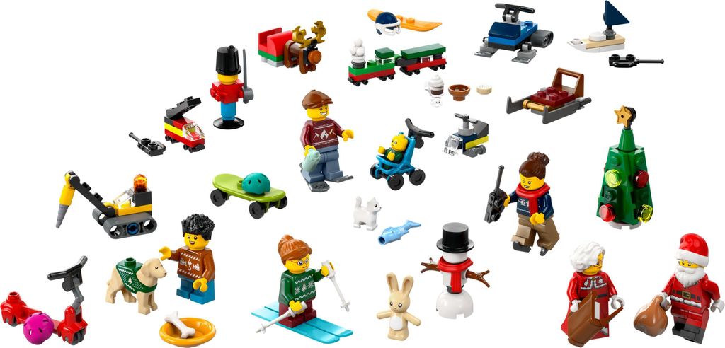 LEGO City Adventskalender 2024, Adventsgeschenk für Kinder Produktbild 2