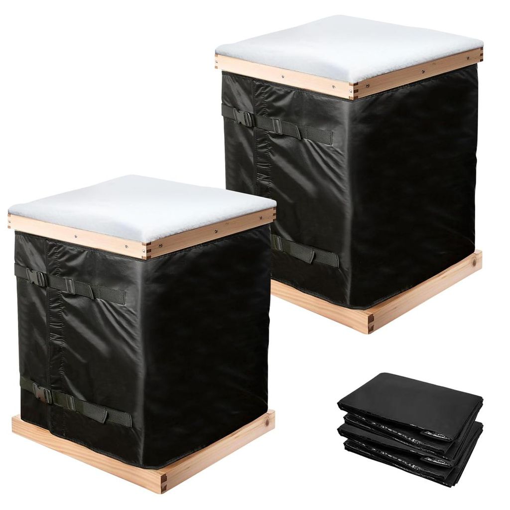 2 Stück Bienenstockabdeckungstuch,Bienenstockhülle 23,5×72 Zoll,600D Oxford-Abdeckung, wasserdicht, winddicht