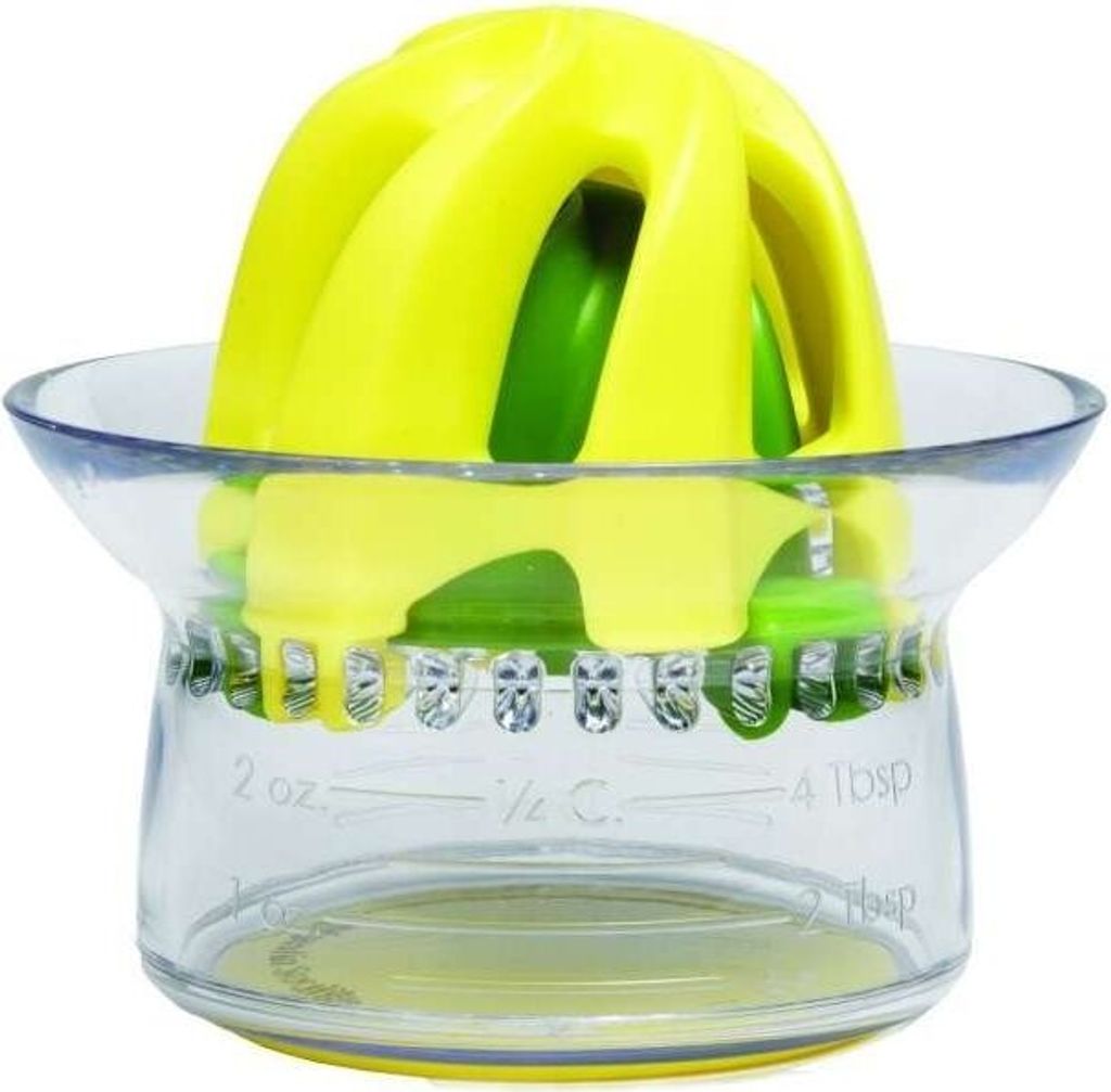 Chef'n - Manuelle 2-in-1-Zitruspresse, Saftmessbecher für Produktbild 