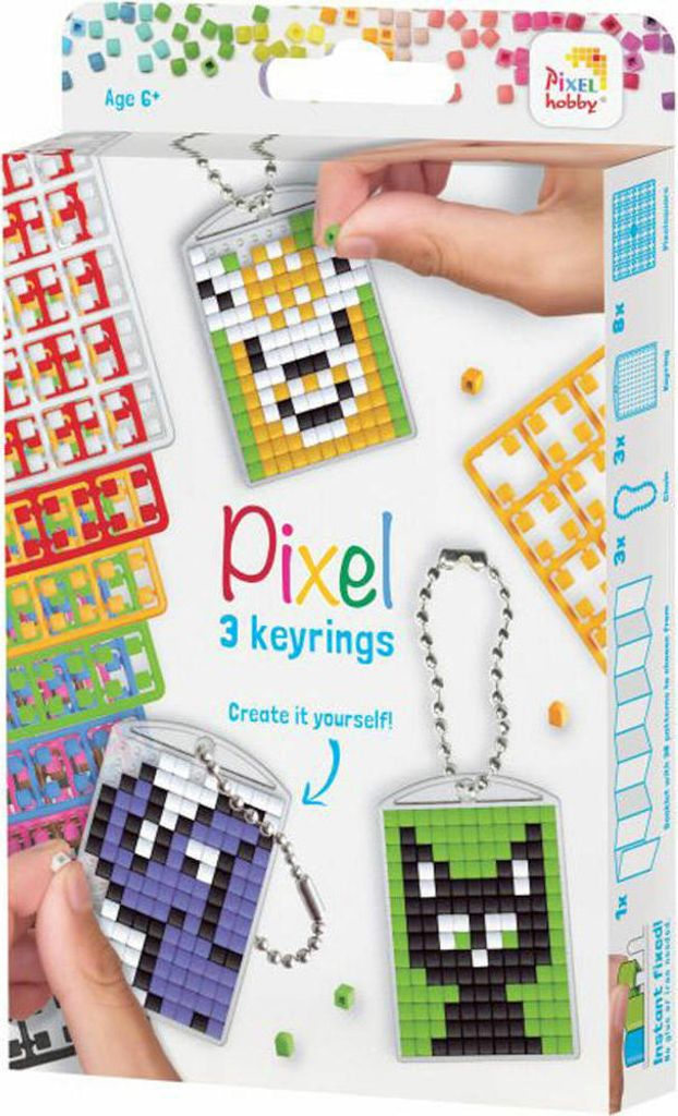 Pracht Creatives Set di medaglioni Pixel Animali P20130 Immagine del prodotto 