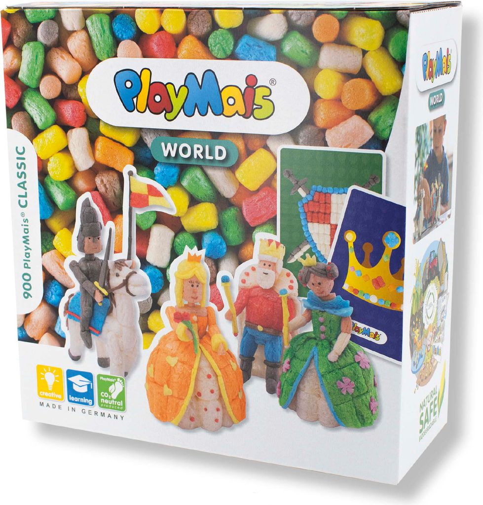 PlayMais Bastel Kreativität Classic WORLD Royals NEU ab 5 Produktbild 