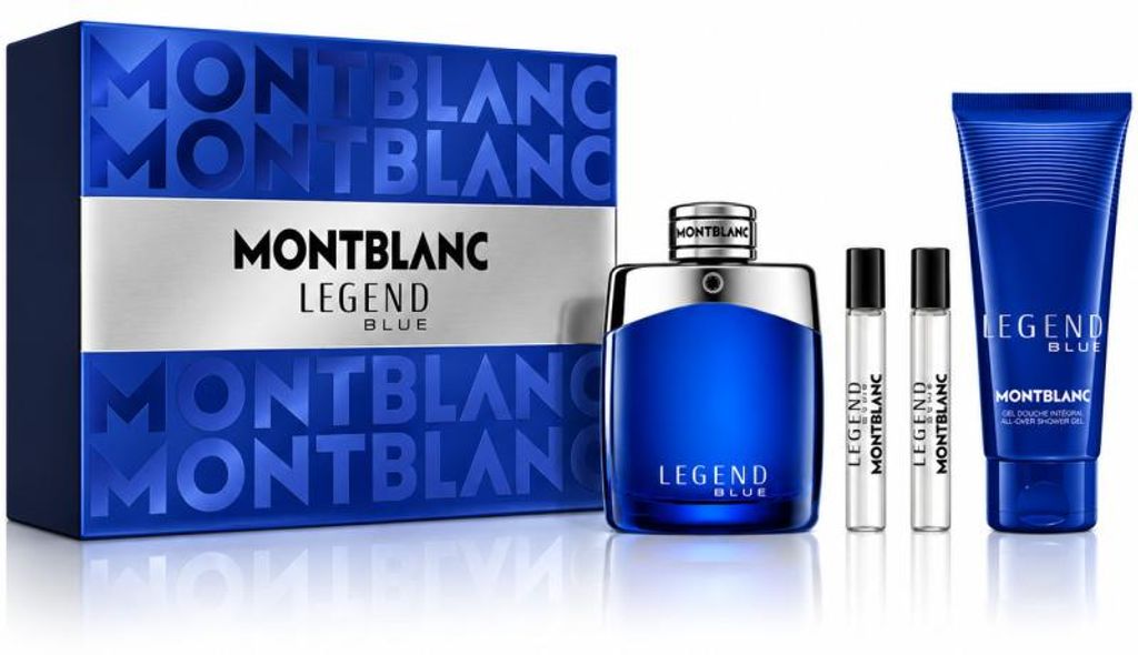 Montblanc Legend Blue EDP 100 ml + EDP MINI 2 x 7,5 ml + SG Produktbild 