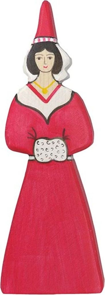 Holztiger 80241 Demoiselle du château, rouge Image du produit 