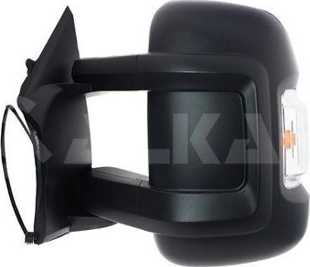 Rétroviseur Gauche ALKAR pour Ducato Boxer Jumper - Réglage Manuel Noir