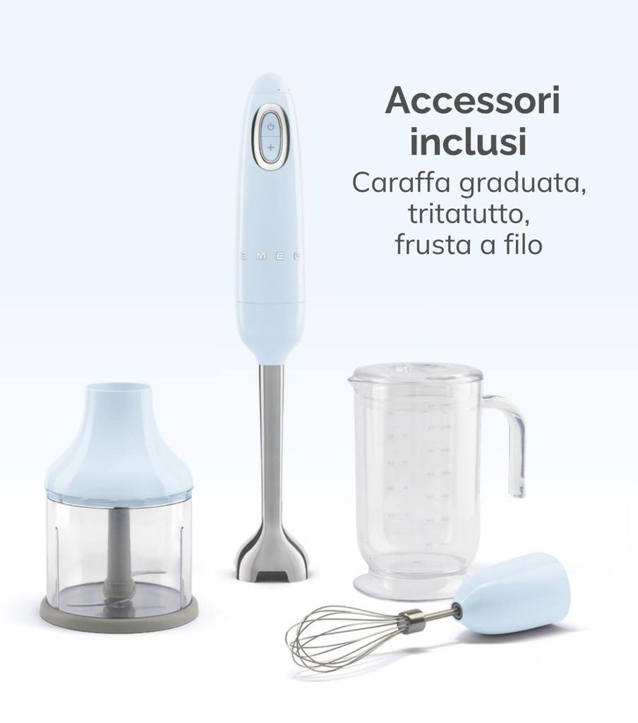 Frullatore a immersione multifunzione da 700 w color crema Immagine del prodotto 
